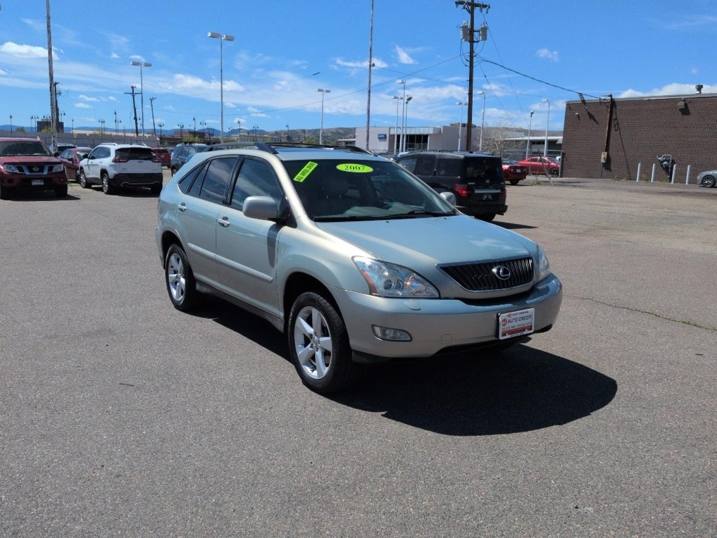 2007 BLUE Lexus RX 350 Base (2T2HK31U47C) with an V6, 3.5L engine, Automatic transmission, located at 10890 W. Colfax Ave., Lakewood, CO, 80215, (303) 274-7692, 39.739914, -105.120132 - Photo#2