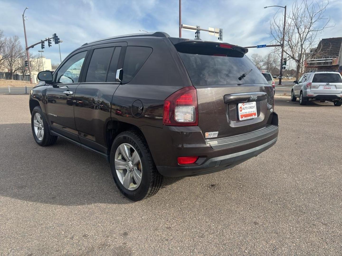 2014 BROWN Jeep Compass Latitude (1C4NJCEA5ED) with an 4 Cyl, 2.0L engine, Automatic transmission, located at 10890 W. Colfax Ave., Lakewood, CO, 80215, (303) 274-7692, 39.739914, -105.120132 - Photo#6