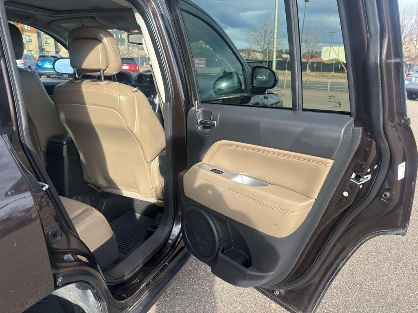 2014 BROWN Jeep Compass Latitude (1C4NJCEA5ED) with an 4 Cyl, 2.0L engine, Automatic transmission, located at 10890 W. Colfax Ave., Lakewood, CO, 80215, (303) 274-7692, 39.739914, -105.120132 - Photo#12