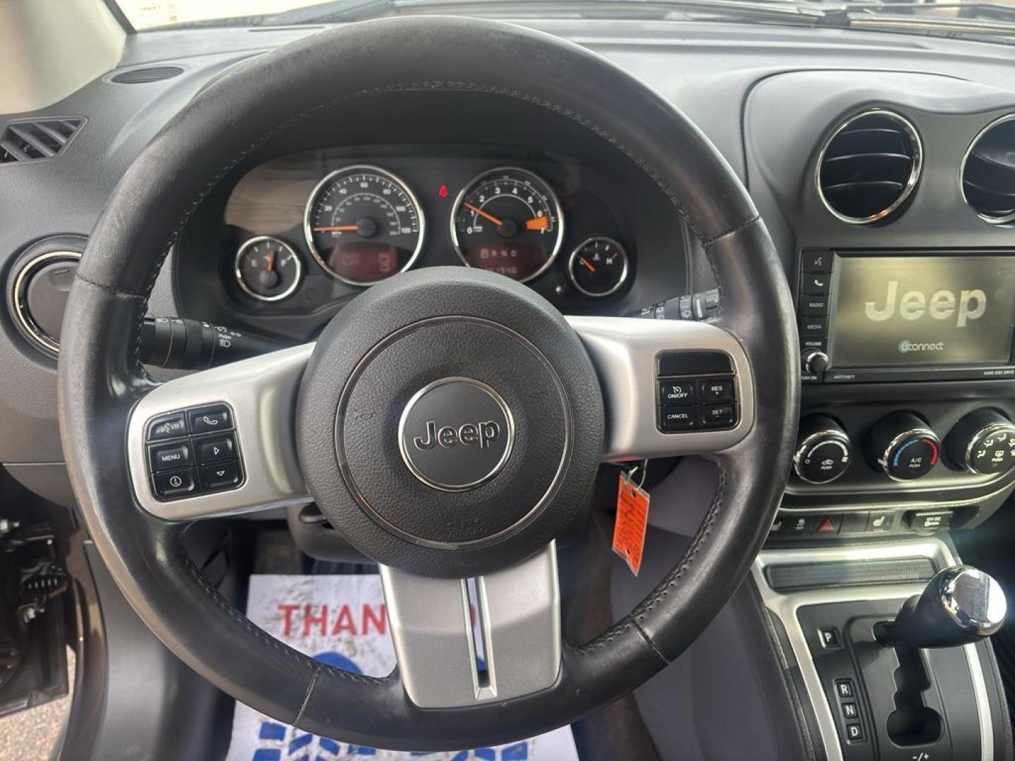 2014 BROWN Jeep Compass Latitude (1C4NJCEA5ED) with an 4 Cyl, 2.0L engine, Automatic transmission, located at 10890 W. Colfax Ave., Lakewood, CO, 80215, (303) 274-7692, 39.739914, -105.120132 - Photo#16