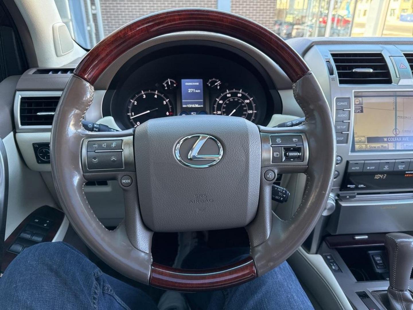 2010 White Lexus GX 460 (JTJBM7FX7A5) with an 4.6L V8 DOHC Dual VVT-i 32V engine, Automatic transmission, located at 10890 W. Colfax Ave., Lakewood, CO, 80215, (303) 274-7692, 39.739914, -105.120132 - 2010 Lexus GX 4WD<br><br>D1 Auto NEVER charges dealer fees! All cars have clean titles and have been inspected for mechanical issues. We have financing for everyone. Good credit, bad credit, first time buyers.<br><br>Please call Lakewood Location 303-274-7692 or Thornton 303-287-5511 to schedule a t - Photo#9