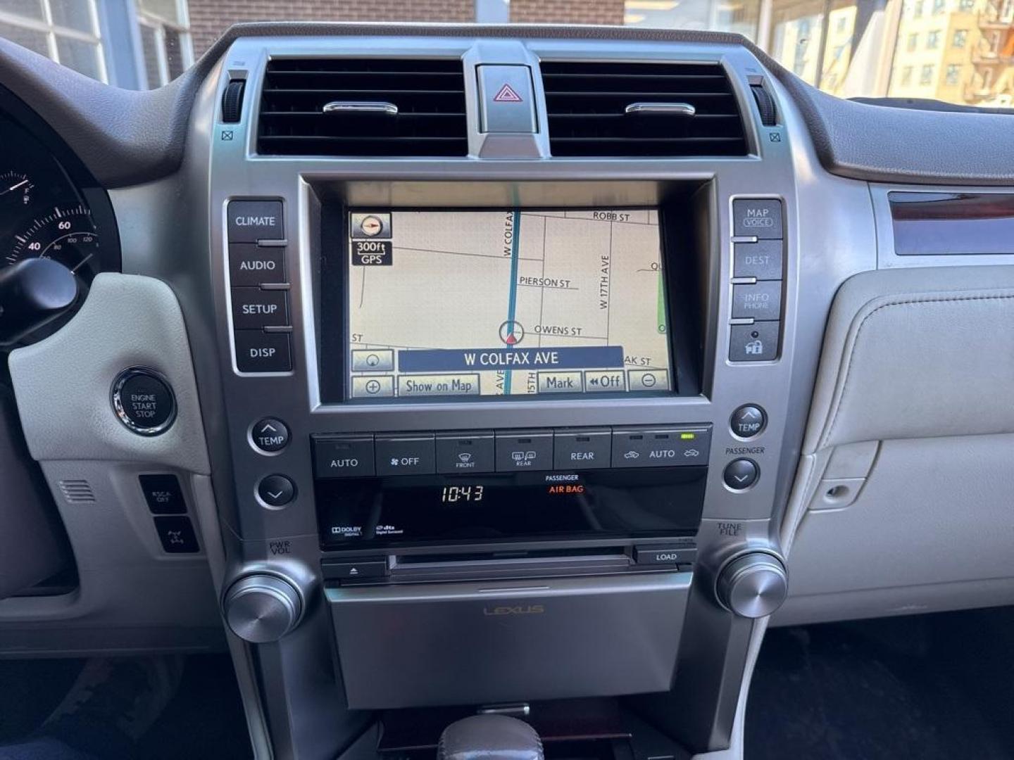 2010 White Lexus GX 460 (JTJBM7FX7A5) with an 4.6L V8 DOHC Dual VVT-i 32V engine, Automatic transmission, located at 10890 W. Colfax Ave., Lakewood, CO, 80215, (303) 274-7692, 39.739914, -105.120132 - 2010 Lexus GX 4WD<br><br>D1 Auto NEVER charges dealer fees! All cars have clean titles and have been inspected for mechanical issues. We have financing for everyone. Good credit, bad credit, first time buyers.<br><br>Please call Lakewood Location 303-274-7692 or Thornton 303-287-5511 to schedule a t - Photo#10