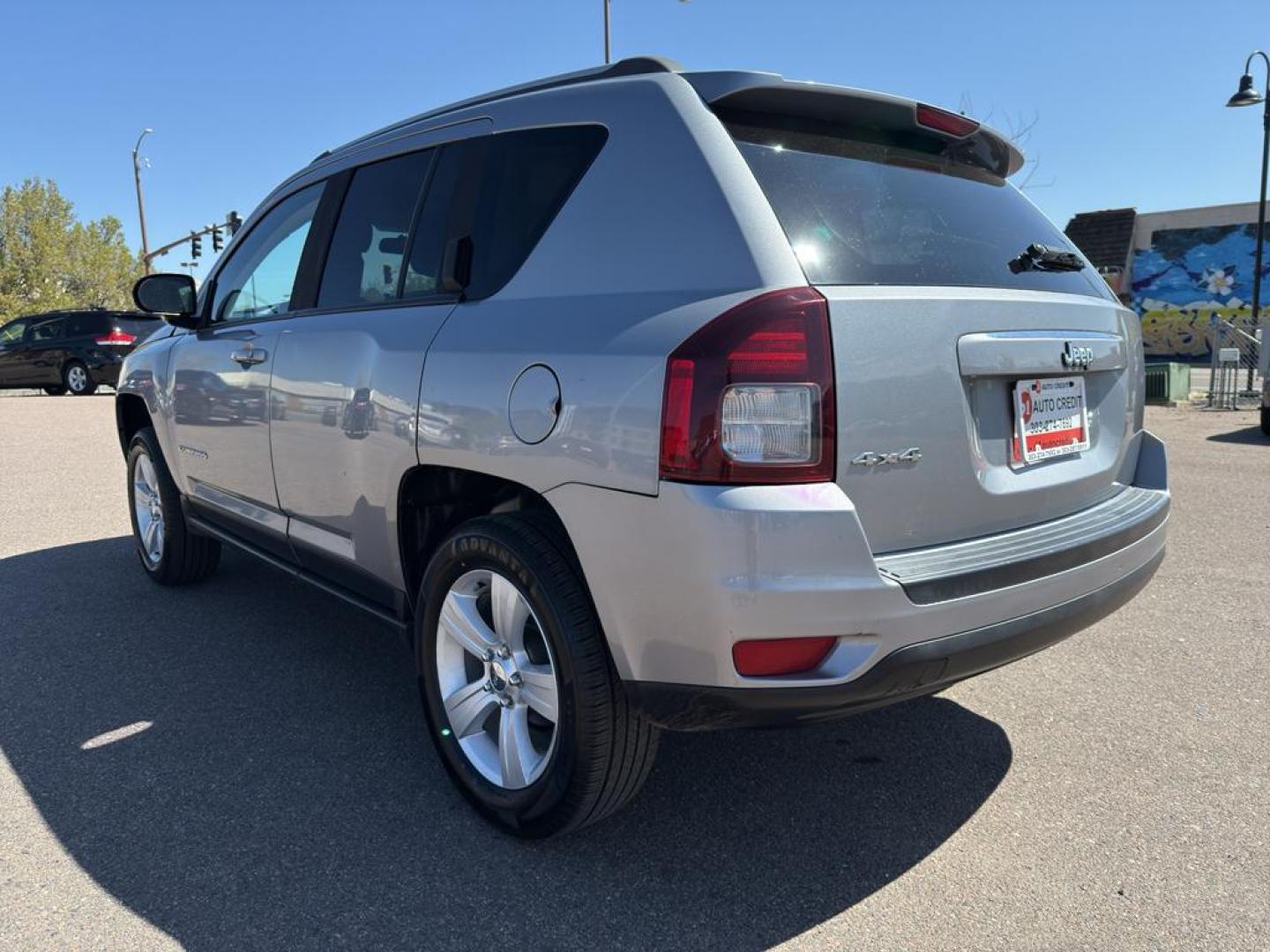 2015 SILVER Jeep Compass Sport (1C4NJDBB9FD) with an 4 Cyl, 2.4L engine, Automatic transmission, located at 10890 W. Colfax Ave., Lakewood, CO, 80215, (303) 274-7692, 39.739914, -105.120132 - Photo#6
