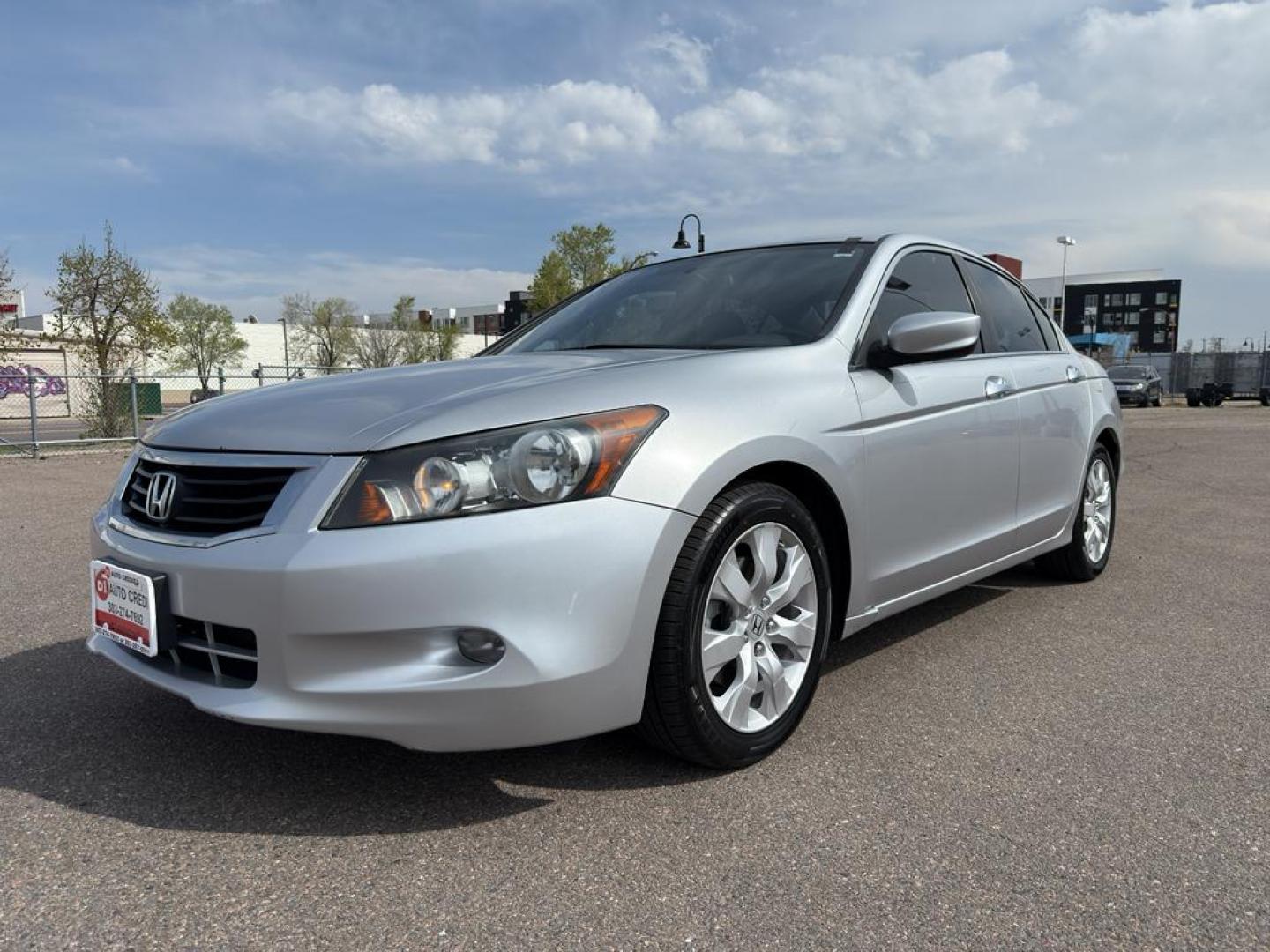 2010 SILVER Honda Accord EX-L (1HGCP3F87AA) with an V6, 3.5L engine, Automatic transmission, located at 10890 W. Colfax Ave., Lakewood, CO, 80215, (303) 274-7692, 39.739914, -105.120132 - Photo#0