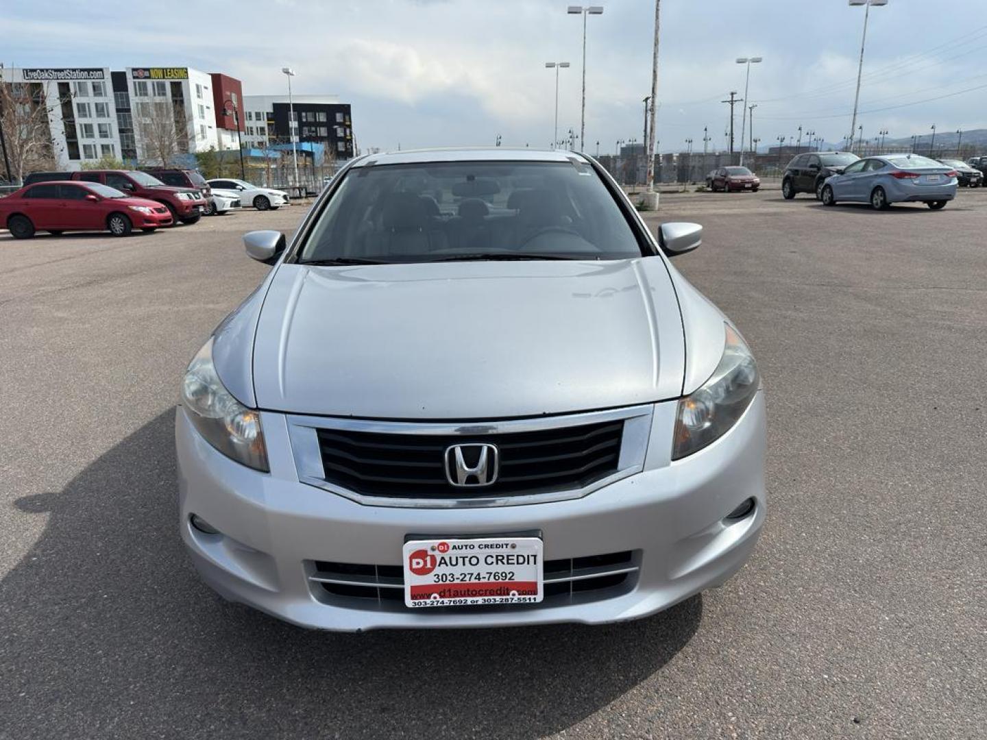 2010 SILVER Honda Accord EX-L (1HGCP3F87AA) with an V6, 3.5L engine, Automatic transmission, located at 10890 W. Colfax Ave., Lakewood, CO, 80215, (303) 274-7692, 39.739914, -105.120132 - Photo#1