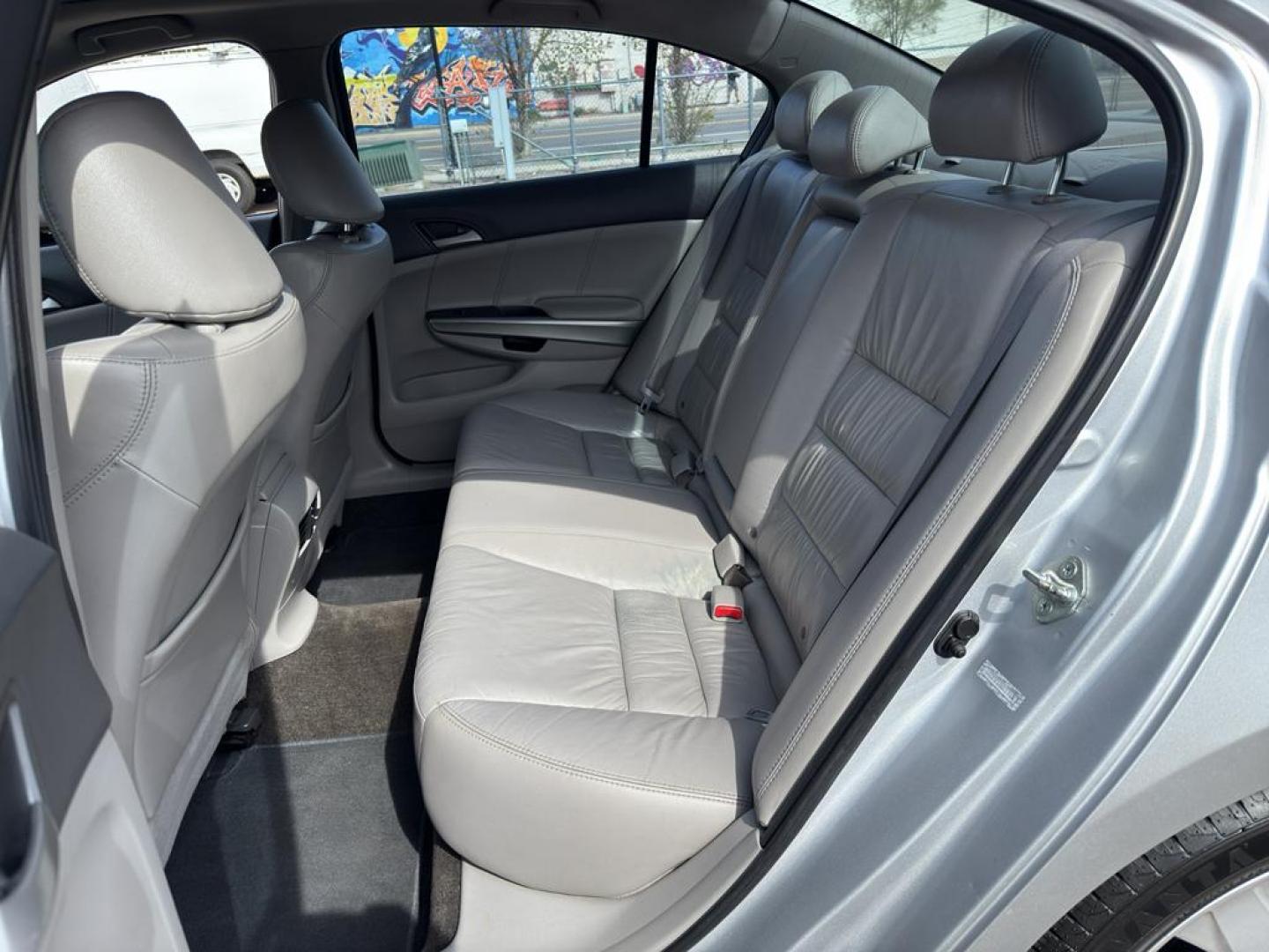 2010 SILVER Honda Accord EX-L (1HGCP3F87AA) with an V6, 3.5L engine, Automatic transmission, located at 10890 W. Colfax Ave., Lakewood, CO, 80215, (303) 274-7692, 39.739914, -105.120132 - Photo#13