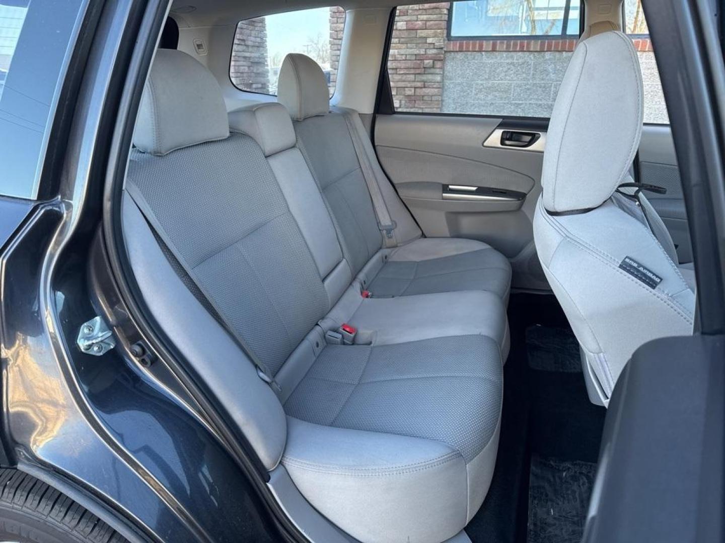 2012 Dark Gray Metallic /Platinum Subaru Forester 2.5X (JF2SHBBC1CH) with an 2.5L 4-Cylinder DOHC 16V VVT engine, Automatic transmission, located at 10890 W. Colfax Ave., Lakewood, CO, 80215, (303) 274-7692, 39.739914, -105.120132 - 2012 Subaru Forester AWD All Cars Have Clean Titles And Are Serviced Before Sale., Non Smoker, No Pet Odor Or Hair, Forester 2.5X, AWD.<br><br>D1 Auto NEVER charges dealer fees! All cars have clean titles and have been inspected for mechanical issues. We have financing for everyone. Good credit, bad - Photo#15