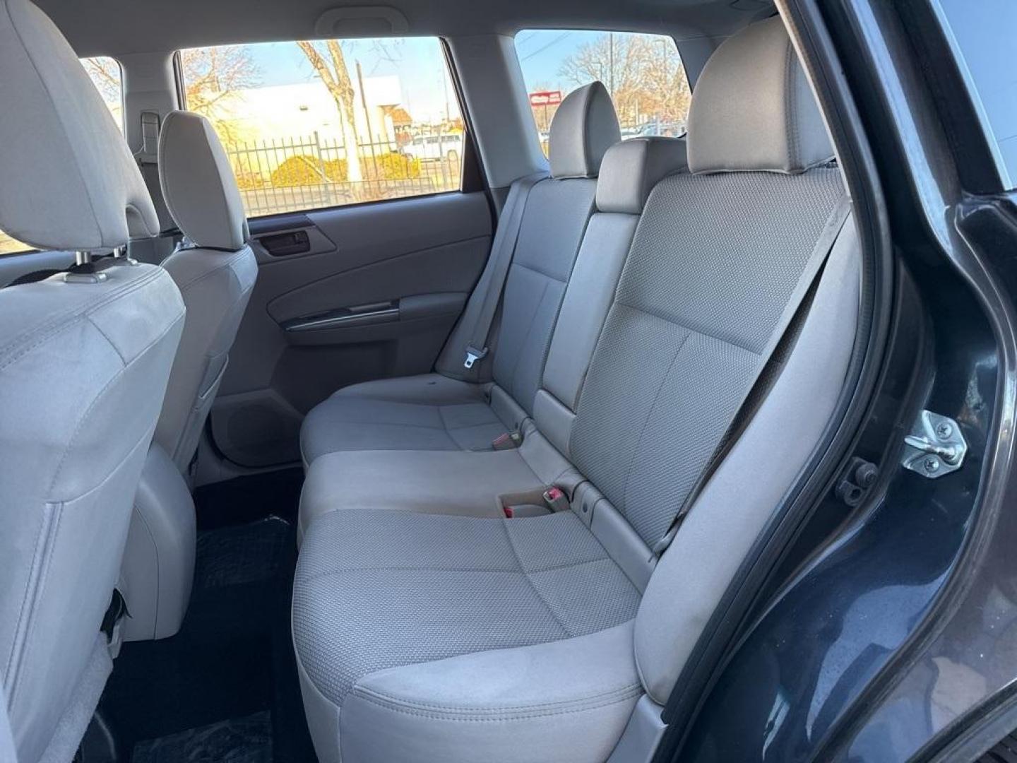 2012 Dark Gray Metallic /Platinum Subaru Forester 2.5X (JF2SHBBC1CH) with an 2.5L 4-Cylinder DOHC 16V VVT engine, Automatic transmission, located at 10890 W. Colfax Ave., Lakewood, CO, 80215, (303) 274-7692, 39.739914, -105.120132 - 2012 Subaru Forester AWD All Cars Have Clean Titles And Are Serviced Before Sale., Non Smoker, No Pet Odor Or Hair, Forester 2.5X, AWD.<br><br>D1 Auto NEVER charges dealer fees! All cars have clean titles and have been inspected for mechanical issues. We have financing for everyone. Good credit, bad - Photo#16