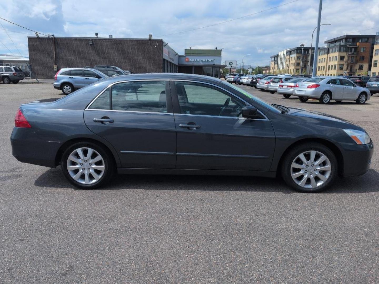 2006 GRAY Honda Accord EX (1HGCM66596A) with an V6, 3.0L engine, Automatic transmission, located at 10890 W. Colfax Ave., Lakewood, CO, 80215, (303) 274-7692, 39.739914, -105.120132 - Photo#3