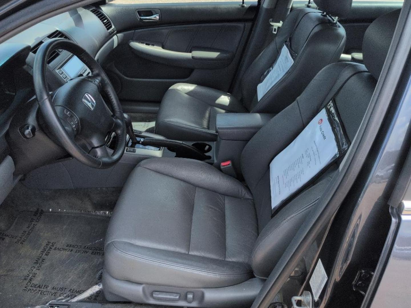 2006 GRAY Honda Accord EX (1HGCM66596A) with an V6, 3.0L engine, Automatic transmission, located at 10890 W. Colfax Ave., Lakewood, CO, 80215, (303) 274-7692, 39.739914, -105.120132 - Photo#8