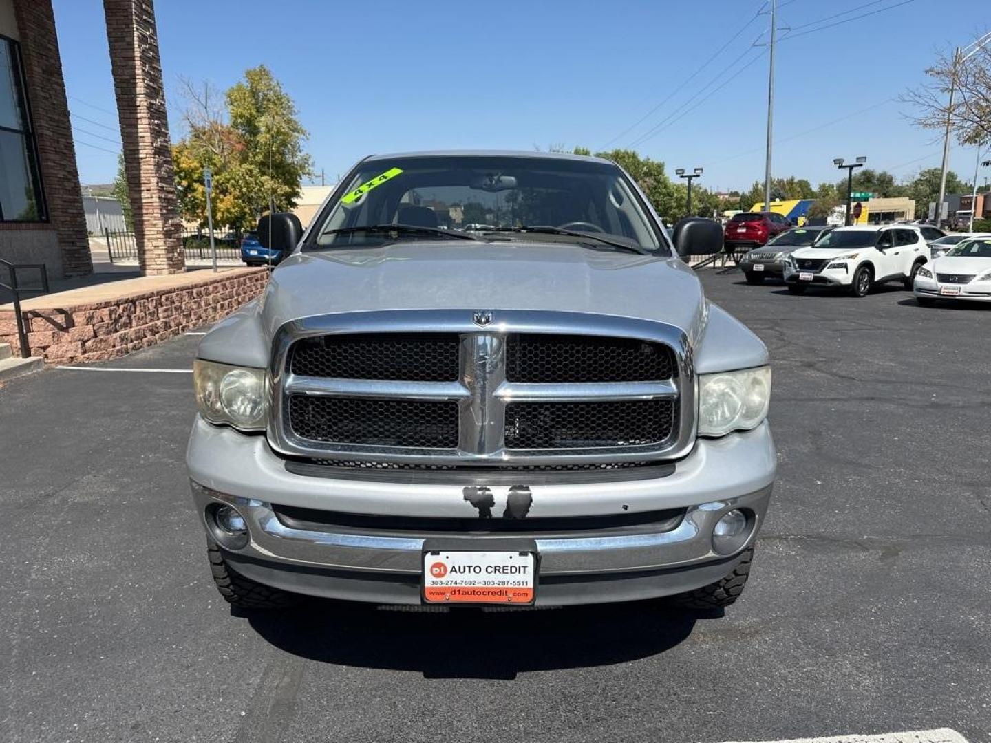 2003 SILVER Dodge Ram Pickup ST QUAD CAB SHORT BE (1D7HU18N23S) with an V8, 4.7L engine, Automatic transmission, located at 10890 W. Colfax Ave., Lakewood, CO, 80215, (303) 274-7692, 39.739914, -105.120132 - Photo#2