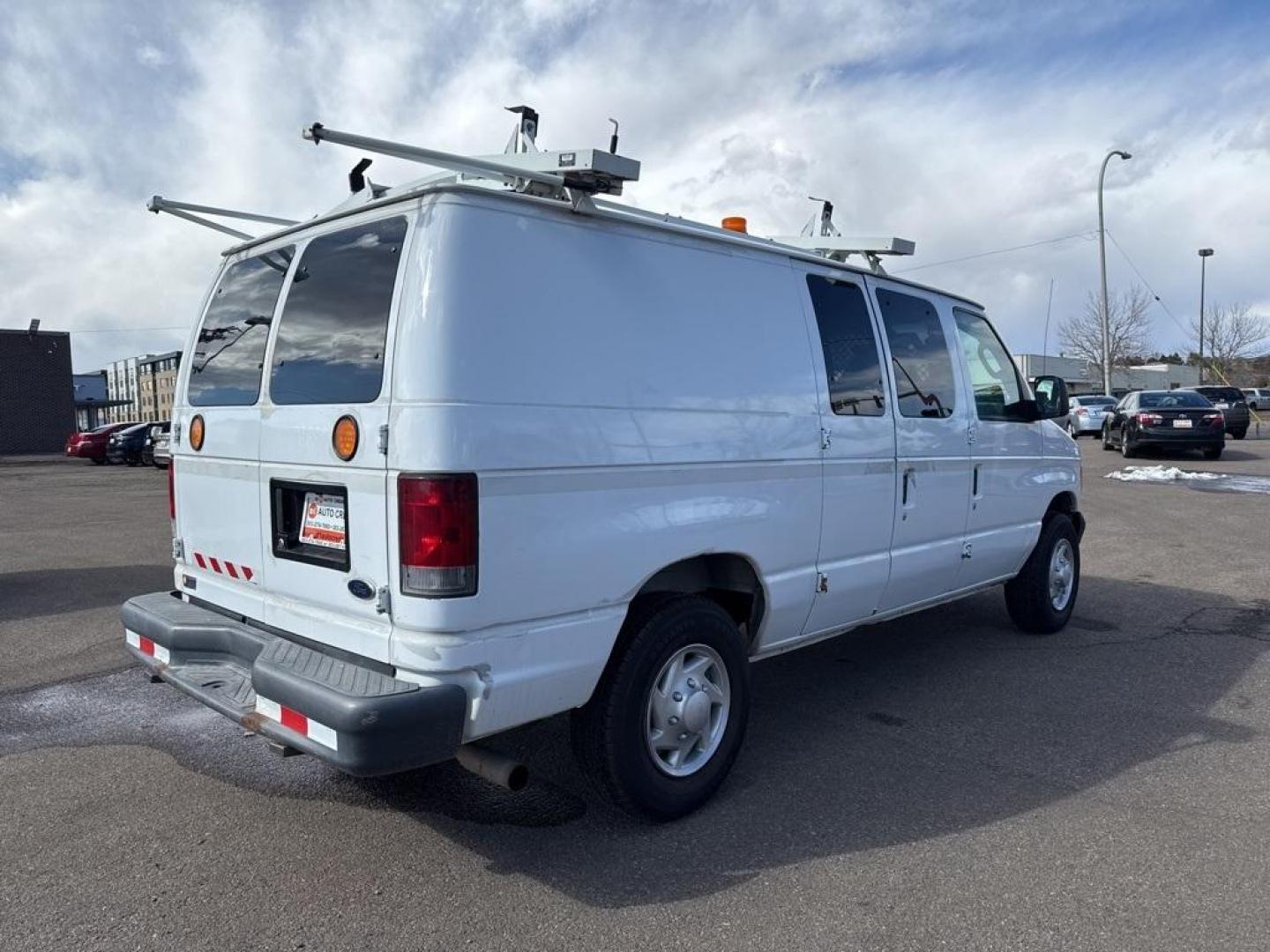 2007 WHITE Ford Econoline Base (1FTNE24L67D) with an V8, 5.4L (330 CID) engine, Automatic transmission, located at 10890 W. Colfax Ave., Lakewood, CO, 80215, (303) 274-7692, 39.739914, -105.120132 - For sale: a reliable and robust 2007 Ford Econoline E250 Base, perfect for both personal and professional use. This sturdy vehicle features a powerful V8, 5.4L (330 CID) engine, ensuring you have the strength to tackle any task. With rear-wheel drive, it provides excellent handling and stability, ma - Photo#19