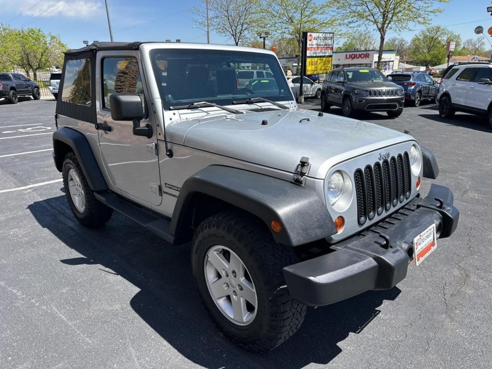 2011 Bright Silver Metallic Clearcoat /Black Interior Jeep Wrangler Sport (1J4GA2D13BL) with an 3.8L V6 SMPI engine, Automatic transmission, located at 8595 Washington St., Thornton, CO, 80229, (303) 287-5511, 39.852348, -104.978447 - 2011 Jeep Wrangler Automatic in Excellent Condition! <br><br>All Cars Have Clean Titles And Are Serviced Before Sale., Clean Carfax, No Accident, Non Smoker, No Pet Odor Or Hair, 4-Speed Automatic, 4WD.<br><br>D1 Auto NEVER charges dealer fees! All cars have clean titles and have been inspected for - Photo #3