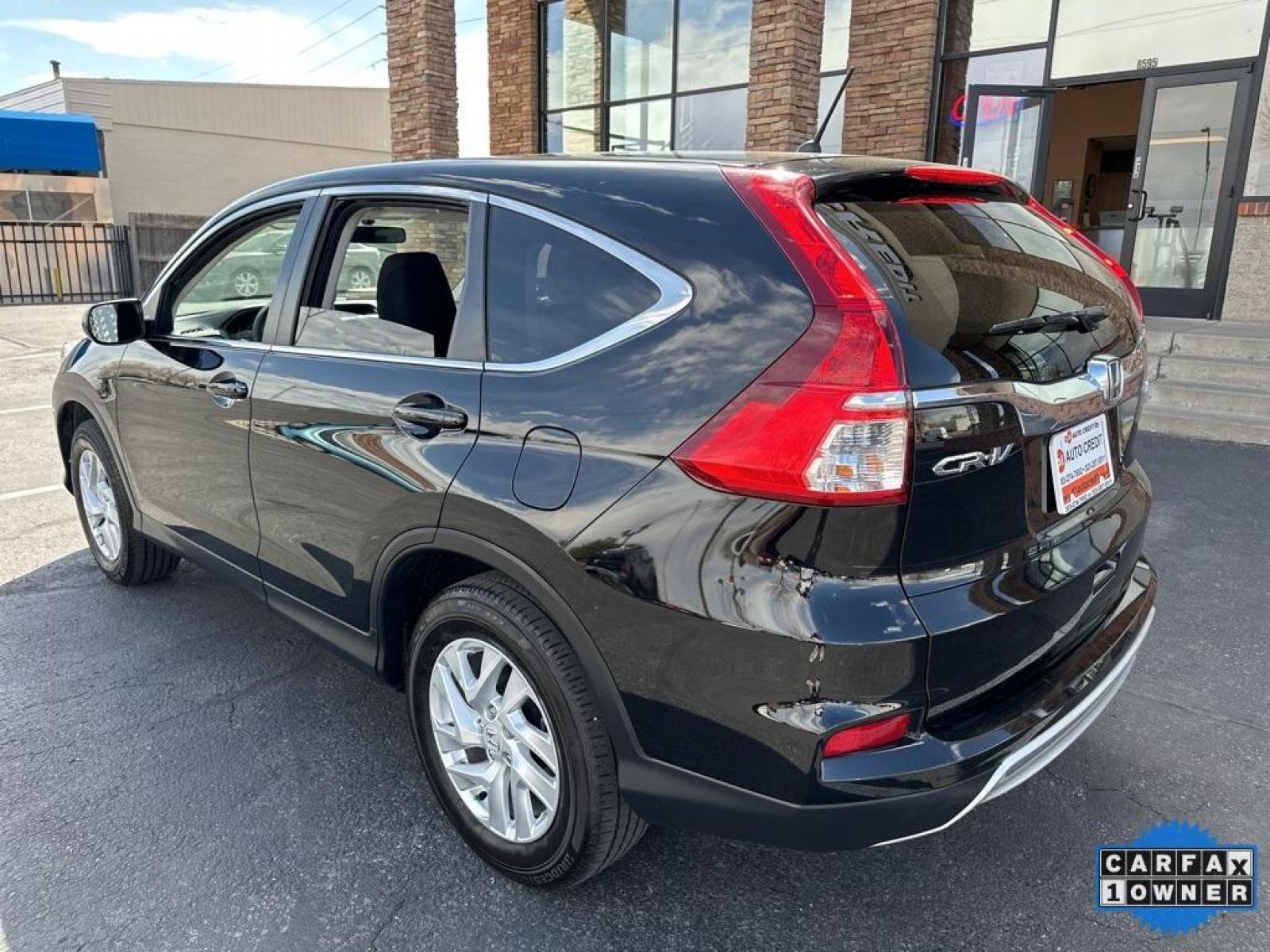 2016 Crystal Black Pearl /Gray Honda CR-V EX (5J6RM4H53GL) with an 2.4L I4 DOHC 16V i-VTEC engine, CVT transmission, located at 8595 Washington St., Thornton, CO, 80229, (303) 287-5511, 39.852348, -104.978447 - 2016 Honda CR-V EX One Owner, very low miles and in excellent condition. Fully serviced and all cars have clean title. Loaded with, heated seats, sun roof, backup camera, Bluetooth and more. All Wheel Drive and ready for Colorado! <br><br>D1 Auto NEVER charges dealer fees! All cars have clean titles - Photo #7