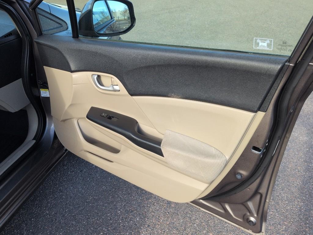 2012 GRAY Honda Civic LX (19XFB2F57CE) with an 4 Cyl, 1.8L engine, Automatic transmission, located at 10890 W. Colfax Ave., Lakewood, CO, 80215, (303) 274-7692, 39.739914, -105.120132 - Photo#16