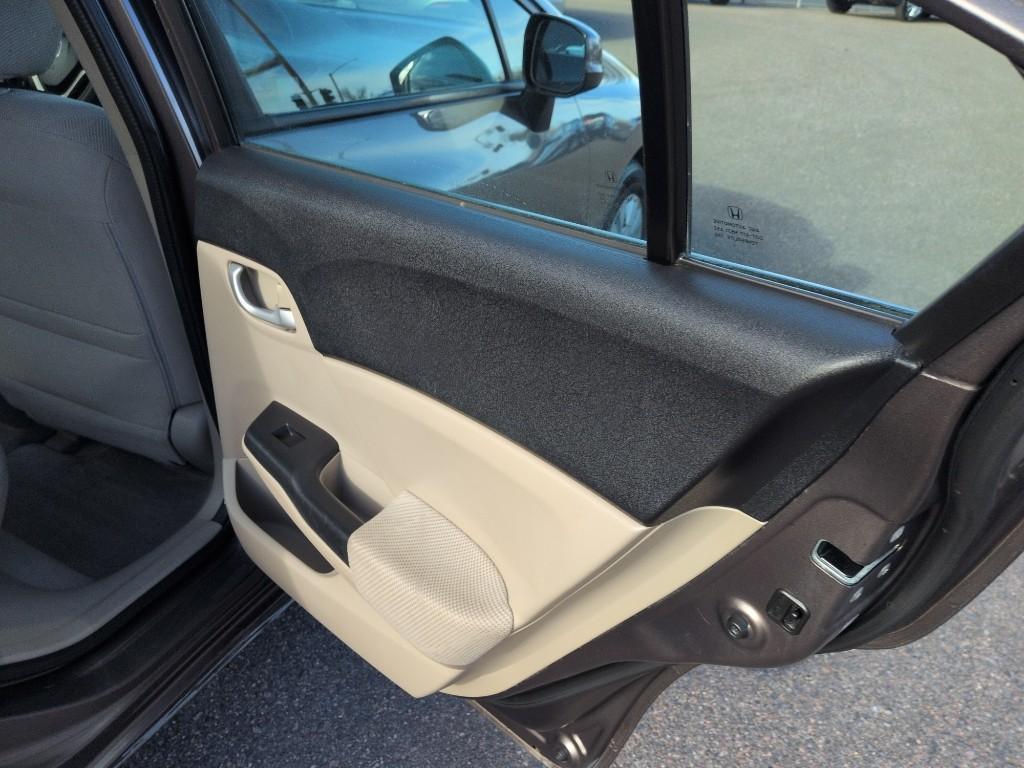 2012 GRAY Honda Civic LX (19XFB2F57CE) with an 4 Cyl, 1.8L engine, Automatic transmission, located at 10890 W. Colfax Ave., Lakewood, CO, 80215, (303) 274-7692, 39.739914, -105.120132 - Photo#18