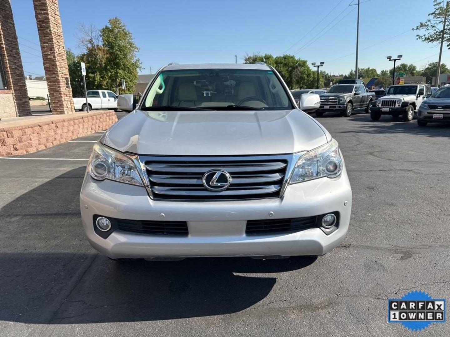 2012 Satin Cashmere Metallic /Ecru Lexus GX 460 (JTJBM7FX3C5) with an 4.6L V8 DOHC Dual VVT-i 32V engine, Automatic transmission, located at 10890 W. Colfax Ave., Lakewood, CO, 80215, (303) 274-7692, 39.739914, -105.120132 - 2012 Lexus GX, One Owner In Mint Condition including new tires. This GX is in great condition inside and out with no signs of abuse.<br>All Cars Have Clean Titles And Are Serviced Before Sale., Backup Camera, Leather, Heated Seats, Bluetooth/ With Bluetooth Audio, Non Smoker, No Pet Odor Or Hair, 4. - Photo#2