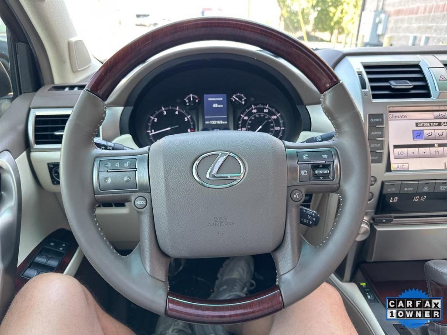 2012 Satin Cashmere Metallic /Ecru Lexus GX 460 (JTJBM7FX3C5) with an 4.6L V8 DOHC Dual VVT-i 32V engine, Automatic transmission, located at 10890 W. Colfax Ave., Lakewood, CO, 80215, (303) 274-7692, 39.739914, -105.120132 - 2012 Lexus GX, One Owner In Mint Condition including new tires. This GX is in great condition inside and out with no signs of abuse.<br>All Cars Have Clean Titles And Are Serviced Before Sale., Backup Camera, Leather, Heated Seats, Bluetooth/ With Bluetooth Audio, Non Smoker, No Pet Odor Or Hair, 4. - Photo#10