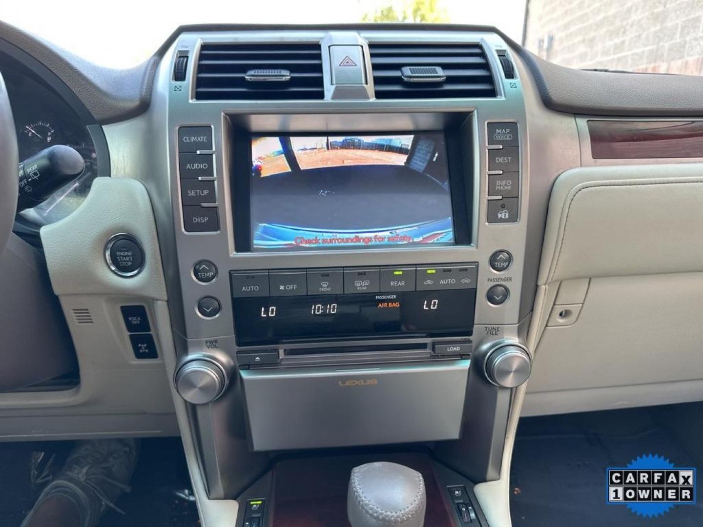 2012 Satin Cashmere Metallic /Ecru Lexus GX 460 (JTJBM7FX3C5) with an 4.6L V8 DOHC Dual VVT-i 32V engine, Automatic transmission, located at 10890 W. Colfax Ave., Lakewood, CO, 80215, (303) 274-7692, 39.739914, -105.120132 - 2012 Lexus GX, One Owner In Mint Condition including new tires. This GX is in great condition inside and out with no signs of abuse.<br>All Cars Have Clean Titles And Are Serviced Before Sale., Backup Camera, Leather, Heated Seats, Bluetooth/ With Bluetooth Audio, Non Smoker, No Pet Odor Or Hair, 4. - Photo#11