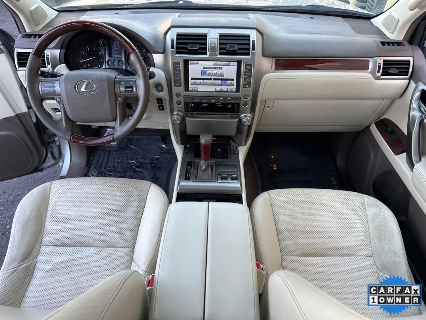 2012 Satin Cashmere Metallic /Ecru Lexus GX 460 (JTJBM7FX3C5) with an 4.6L V8 DOHC Dual VVT-i 32V engine, Automatic transmission, located at 10890 W. Colfax Ave., Lakewood, CO, 80215, (303) 274-7692, 39.739914, -105.120132 - 2012 Lexus GX, One Owner In Mint Condition including new tires. This GX is in great condition inside and out with no signs of abuse.<br>All Cars Have Clean Titles And Are Serviced Before Sale., Backup Camera, Leather, Heated Seats, Bluetooth/ With Bluetooth Audio, Non Smoker, No Pet Odor Or Hair, 4. - Photo#26
