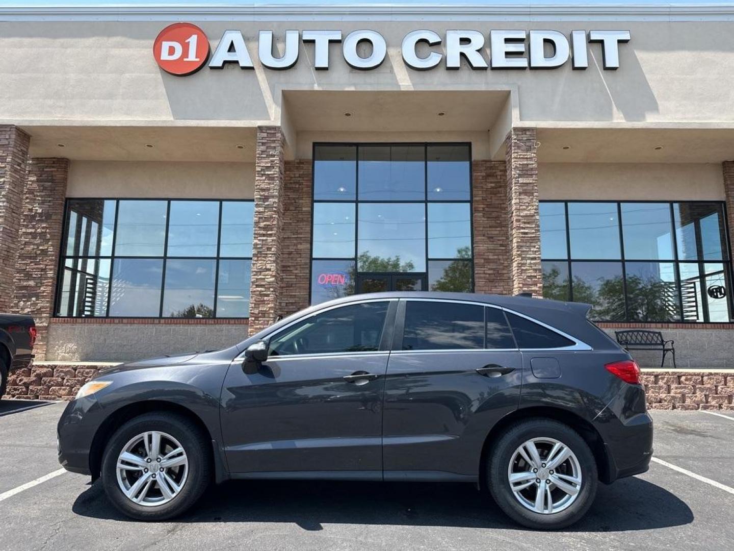 2015 Graphite Luster Metallic /Ebony Acura RDX Technology Package (5J8TB4H57FL) with an 3.5L V6 SOHC i-VTEC 24V engine, Automatic transmission, located at 10890 W. Colfax Ave., Lakewood, CO, 80215, (303) 274-7692, 39.739914, -105.120132 - 2015 Acura RDX<br>All Cars Have Clean Titles And Are Serviced Before Sale., Clean Carfax, No Accident, All Books and Keys, Backup Camera, Leather, Heated Seats, Bluetooth/ With Bluetooth Audio, Non Smoker, No Pet Odor Or Hair, 3.5L V6 SOHC i-VTEC 24V, AWD.<br>D1 Auto NEVER charges dealer fees! All c - Photo#0