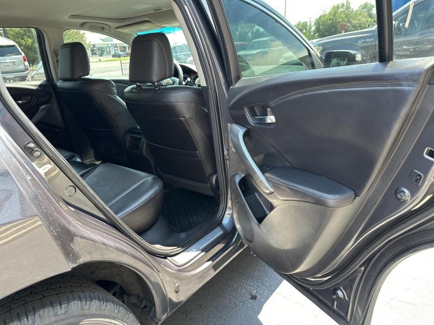 2015 Graphite Luster Metallic /Ebony Acura RDX Technology Package (5J8TB4H57FL) with an 3.5L V6 SOHC i-VTEC 24V engine, Automatic transmission, located at 10890 W. Colfax Ave., Lakewood, CO, 80215, (303) 274-7692, 39.739914, -105.120132 - 2015 Acura RDX<br>All Cars Have Clean Titles And Are Serviced Before Sale., Clean Carfax, No Accident, All Books and Keys, Backup Camera, Leather, Heated Seats, Bluetooth/ With Bluetooth Audio, Non Smoker, No Pet Odor Or Hair, 3.5L V6 SOHC i-VTEC 24V, AWD.<br>D1 Auto NEVER charges dealer fees! All c - Photo#22