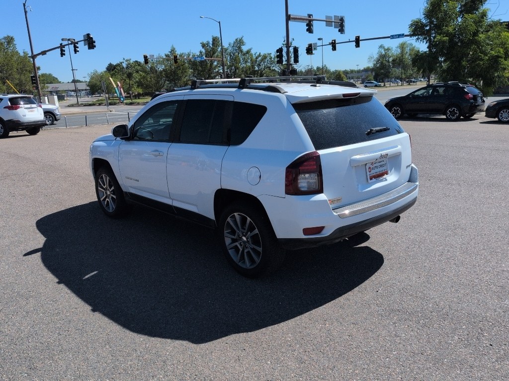 2014 WHITE Jeep Compass Limited (1C4NJCCB5ED) with an 4 Cyl, 2.4L engine, Automatic transmission, located at 10890 W. Colfax Ave., Lakewood, CO, 80215, (303) 274-7692, 39.739914, -105.120132- Photo#6