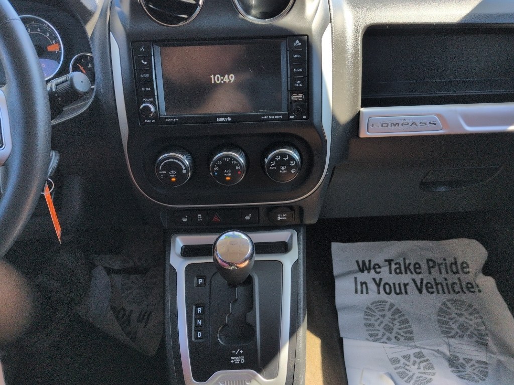 2014 WHITE Jeep Compass Limited (1C4NJCCB5ED) with an 4 Cyl, 2.4L engine, Automatic transmission, located at 10890 W. Colfax Ave., Lakewood, CO, 80215, (303) 274-7692, 39.739914, -105.120132- Photo#12