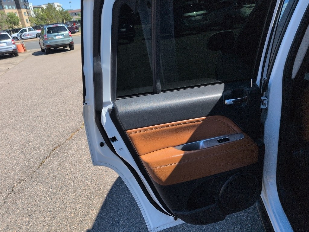 2014 WHITE Jeep Compass Limited (1C4NJCCB5ED) with an 4 Cyl, 2.4L engine, Automatic transmission, located at 10890 W. Colfax Ave., Lakewood, CO, 80215, (303) 274-7692, 39.739914, -105.120132- Photo#16