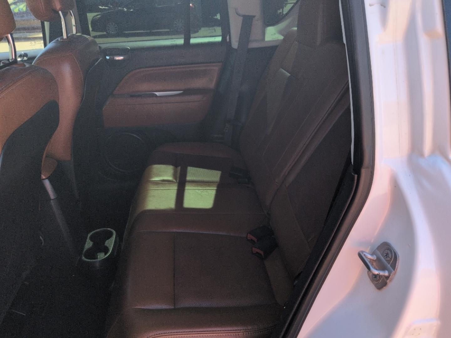 2014 WHITE Jeep Compass Limited (1C4NJCCB5ED) with an 4 Cyl, 2.4L engine, Automatic transmission, located at 10890 W. Colfax Ave., Lakewood, CO, 80215, (303) 274-7692, 39.739914, -105.120132- Photo#17