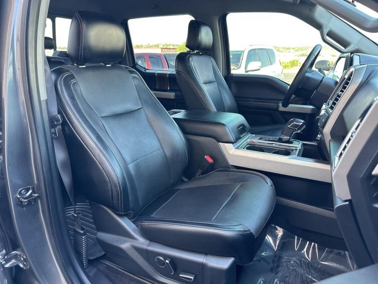 2016 Gray /Black Ford F-150 Lariat (1FTEW1EF2GK) with an 5.0L V8 FFV engine, Automatic transmission, located at 10890 W. Colfax Ave., Lakewood, CO, 80215, (303) 274-7692, 39.739914, -105.120132 - 2016 Ford F-150 Lariat with FX-4 Off Road Package. This truck is in excellent condition inside and out. Loaded with 5.0L V8 engine, Max Tow Package, Extended Range Fuel Tank and much more. This truck shows Zero signs of off road use, <br><br>All Cars Have Clean Titles And Are Serviced Before Sale., - Photo#17