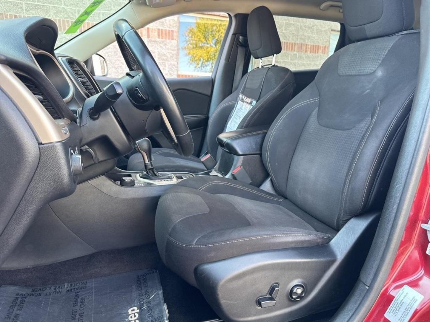 2017 Deep Cherry Red Crystal Pearlcoat /Black Jeep Cherokee Latitude (1C4PJMCB9HW) with an 2.4L I4 MultiAir engine, Automatic transmission, located at 10890 W. Colfax Ave., Lakewood, CO, 80215, (303) 274-7692, 39.739914, -105.120132 - 2017 Jeep Cherokee 4WD<br><br>D1 Auto NEVER charges dealer fees! All cars have clean titles and have been inspected for mechanical issues. We have financing for everyone. Good credit, bad credit, first time buyers.<br>Clean CARFAX.<br>Please call Lakewood Location 303-274-7692 or Thornton 303-287-55 - Photo#15