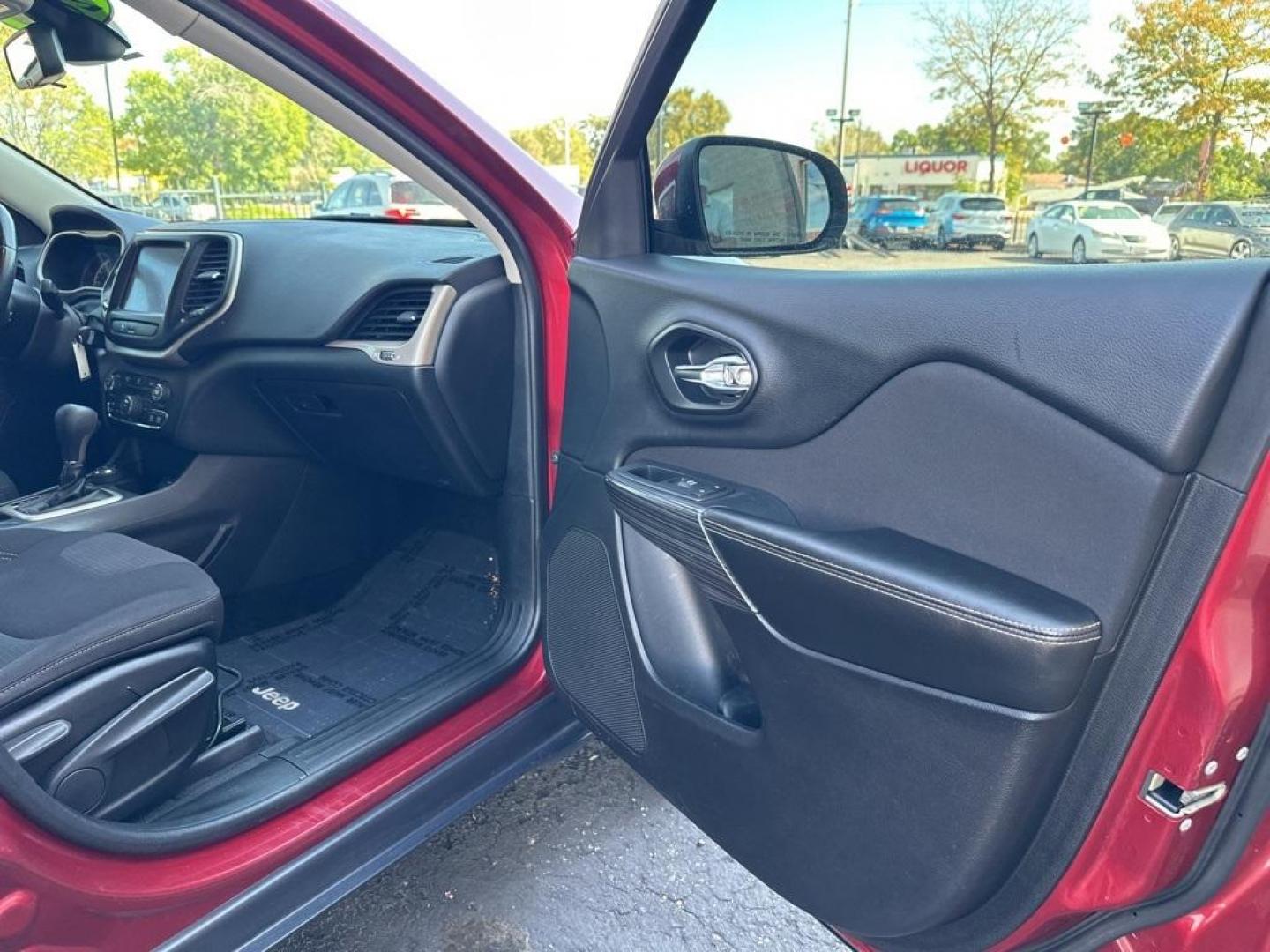 2017 Deep Cherry Red Crystal Pearlcoat /Black Jeep Cherokee Latitude (1C4PJMCB9HW) with an 2.4L I4 MultiAir engine, Automatic transmission, located at 10890 W. Colfax Ave., Lakewood, CO, 80215, (303) 274-7692, 39.739914, -105.120132 - 2017 Jeep Cherokee 4WD<br><br>D1 Auto NEVER charges dealer fees! All cars have clean titles and have been inspected for mechanical issues. We have financing for everyone. Good credit, bad credit, first time buyers.<br>Clean CARFAX.<br>Please call Lakewood Location 303-274-7692 or Thornton 303-287-55 - Photo#25