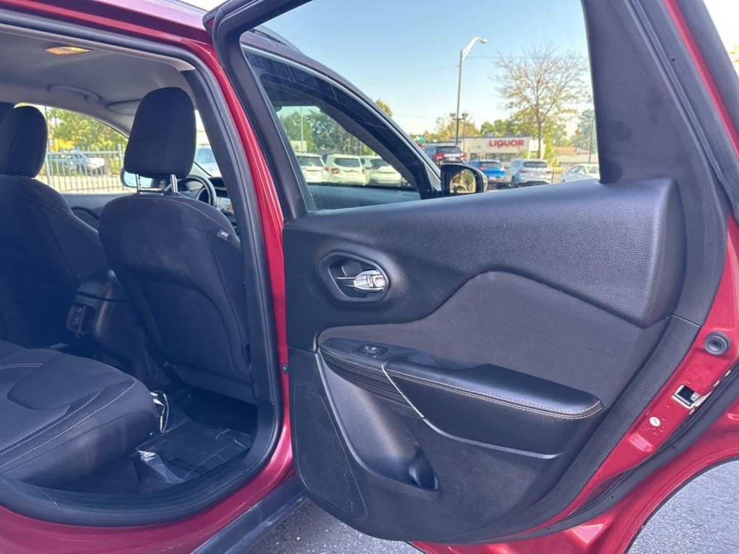 2017 Deep Cherry Red Crystal Pearlcoat /Black Jeep Cherokee Latitude (1C4PJMCB9HW) with an 2.4L I4 MultiAir engine, Automatic transmission, located at 10890 W. Colfax Ave., Lakewood, CO, 80215, (303) 274-7692, 39.739914, -105.120132 - 2017 Jeep Cherokee 4WD<br><br>D1 Auto NEVER charges dealer fees! All cars have clean titles and have been inspected for mechanical issues. We have financing for everyone. Good credit, bad credit, first time buyers.<br>Clean CARFAX.<br>Please call Lakewood Location 303-274-7692 or Thornton 303-287-55 - Photo#26