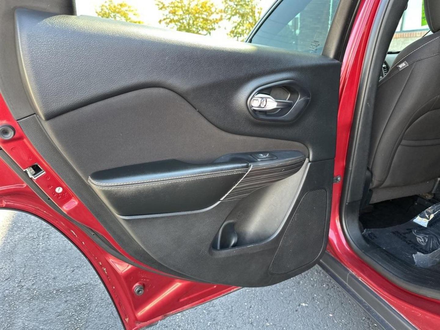 2017 Deep Cherry Red Crystal Pearlcoat /Black Jeep Cherokee Latitude (1C4PJMCB9HW) with an 2.4L I4 MultiAir engine, Automatic transmission, located at 10890 W. Colfax Ave., Lakewood, CO, 80215, (303) 274-7692, 39.739914, -105.120132 - 2017 Jeep Cherokee 4WD<br><br>D1 Auto NEVER charges dealer fees! All cars have clean titles and have been inspected for mechanical issues. We have financing for everyone. Good credit, bad credit, first time buyers.<br>Clean CARFAX.<br>Please call Lakewood Location 303-274-7692 or Thornton 303-287-55 - Photo#27