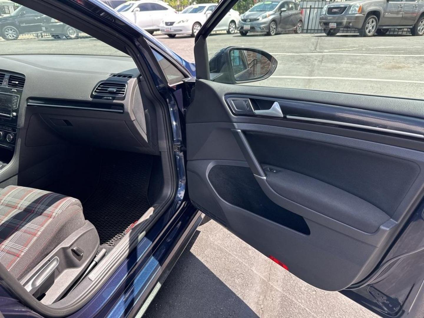 2017 Night Blue Metallic /Titan Black Volkswagen Golf GTI S (3VW5T7AU0HM) with an 2.0L TSI engine, Manual transmission, located at 10890 W. Colfax Ave., Lakewood, CO, 80215, (303) 274-7692, 39.739914, -105.120132 - 2017 Volkswagen Golf GTI, One Owner and completley stock with no modifications. Fully serviced and ready! <br><br>All Cars Have Clean Titles And Are Serviced Before Sale., Backup Camera, Heated Seats, Bluetooth/ With Bluetooth Audio, Non Smoker, No Pet Odor Or Hair, 2.0L TSI, 6-Speed Manual.<br>D1 A - Photo#20