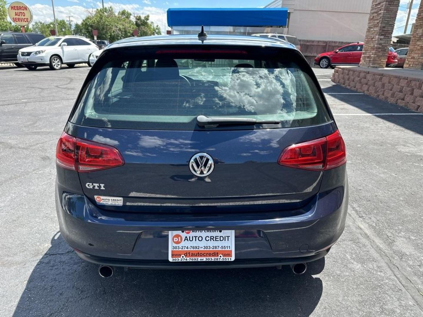 2017 Night Blue Metallic /Titan Black Volkswagen Golf GTI S (3VW5T7AU0HM) with an 2.0L TSI engine, Manual transmission, located at 10890 W. Colfax Ave., Lakewood, CO, 80215, (303) 274-7692, 39.739914, -105.120132 - 2017 Volkswagen Golf GTI, One Owner and completley stock with no modifications. Fully serviced and ready! <br><br>All Cars Have Clean Titles And Are Serviced Before Sale., Backup Camera, Heated Seats, Bluetooth/ With Bluetooth Audio, Non Smoker, No Pet Odor Or Hair, 2.0L TSI, 6-Speed Manual.<br>D1 A - Photo#5