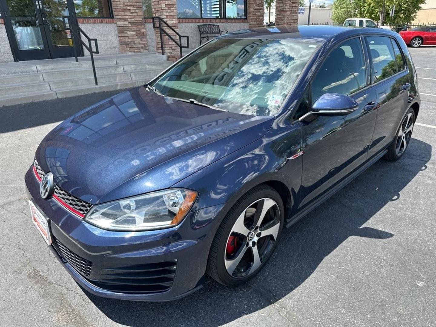 2017 Night Blue Metallic /Titan Black Volkswagen Golf GTI S (3VW5T7AU0HM) with an 2.0L TSI engine, Manual transmission, located at 10890 W. Colfax Ave., Lakewood, CO, 80215, (303) 274-7692, 39.739914, -105.120132 - 2017 Volkswagen Golf GTI, One Owner and completley stock with no modifications. Fully serviced and ready! <br><br>All Cars Have Clean Titles And Are Serviced Before Sale., Backup Camera, Heated Seats, Bluetooth/ With Bluetooth Audio, Non Smoker, No Pet Odor Or Hair, 2.0L TSI, 6-Speed Manual.<br>D1 A - Photo#7