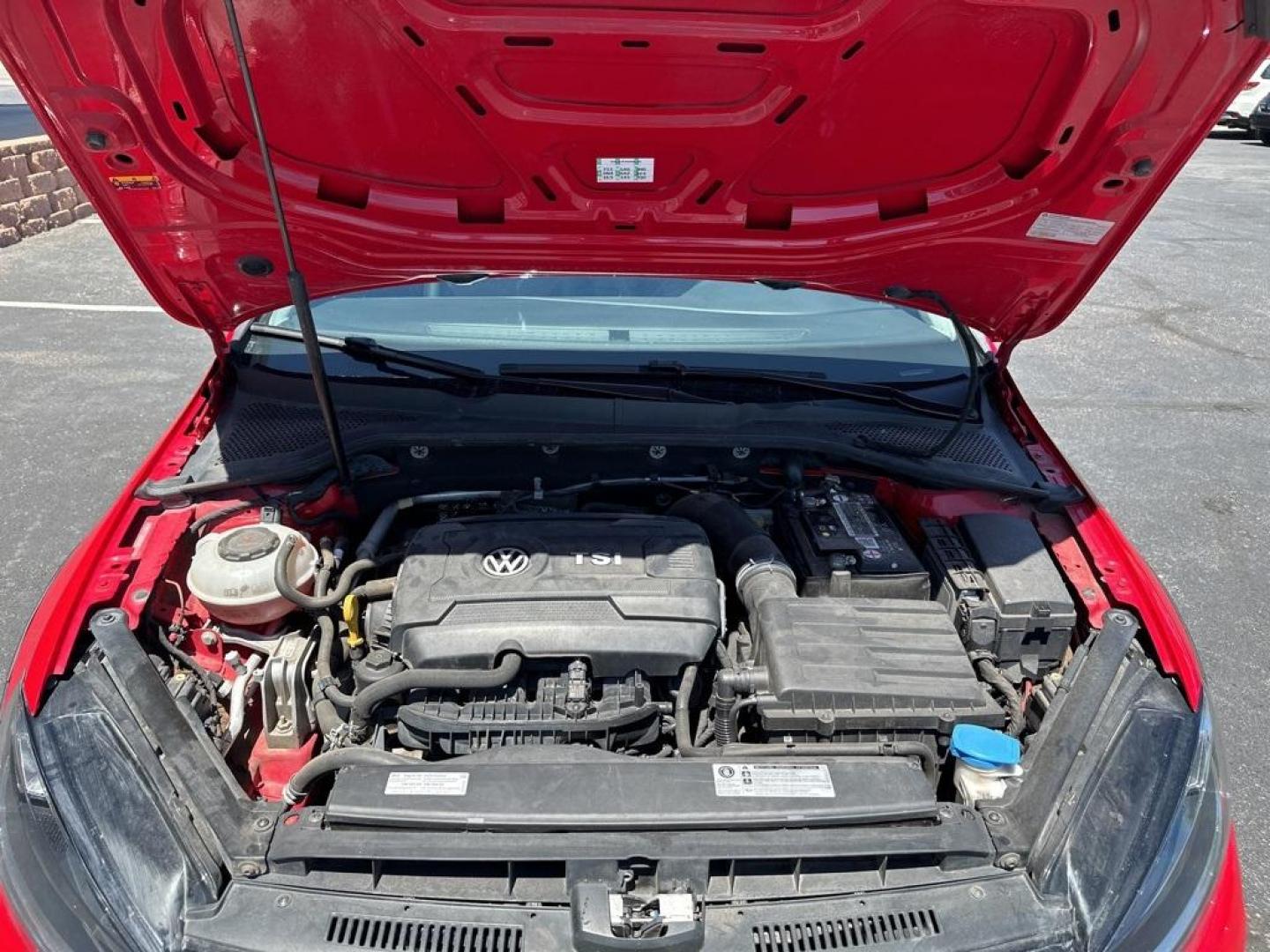 2019 Tornado Red /Black Volkswagen Golf Alltrack TSI S (3VWH17AU9KM) with an 1.8L TSI engine, Automatic transmission, located at 10890 W. Colfax Ave., Lakewood, CO, 80215, (303) 274-7692, 39.739914, -105.120132 - 2019 Volkswagen Golf Alltrack All Wheel Drive and One Owner.<br><br>All Cars Have Clean Titles And Are Serviced Before Sale., Apple/Android Car Play, New Tires, Backup Camera, Leather, Heated Seats, Non Smoker, AWD.<br><br>D1 Auto NEVER charges dealer fees! All cars have clean titles and have been i - Photo#27