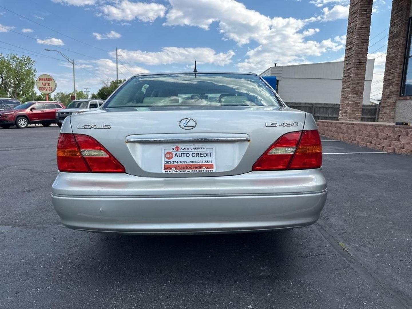 2003 Millennium Silver Metallic /Ivory Lexus LS 430 (JTHBN30F230) with an 4.3L V8 SMPI DOHC engine, Automatic transmission, located at 10890 W. Colfax Ave., Lakewood, CO, 80215, (303) 274-7692, 39.739914, -105.120132 - 2003 Lexus LS IN GOOD CONDITION with a clean title. This car has been inspected and inspection will be passed to the next owner. The good, everything works as it should. This car is sold as is with no warranty do to age and miles. <br><br>D1 Auto NEVER charges dealer fees! All cars have clean titles - Photo#6