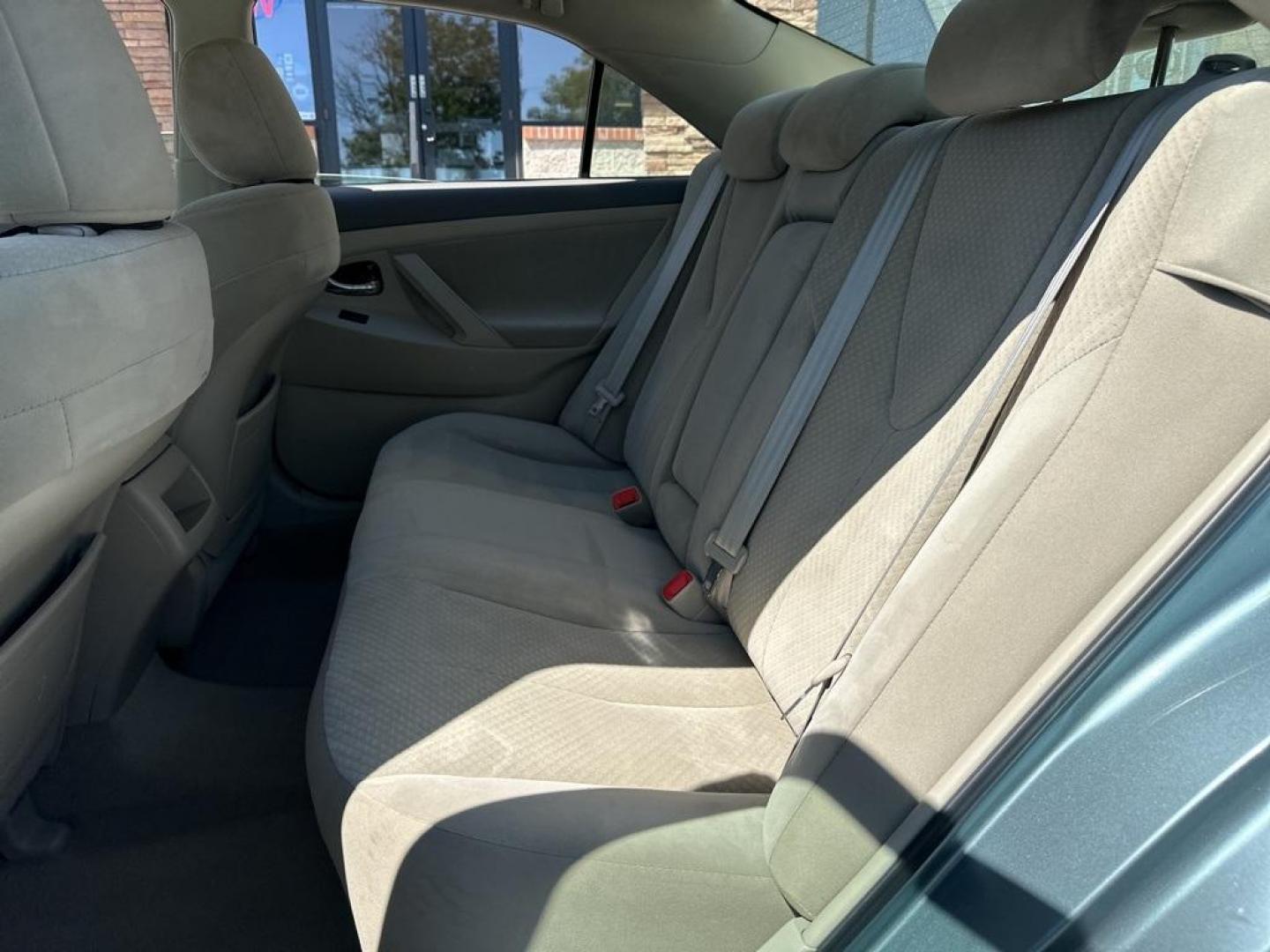 2009 Aloe Green Metallic /Bisque Toyota Camry Base CE (4T1BE46K09U) with an 2.4L I4 SMPI DOHC PZEV engine, Automatic transmission, located at 10890 W. Colfax Ave., Lakewood, CO, 80215, (303) 274-7692, 39.739914, -105.120132 - 2009 Toyota Camry CARFAX One-Owner. FWD <br>All Cars Have Clean Titles And Are Serviced Before Sale., CarfaxOne Owner, No Accidents, Non Smoker, 2.4L I4 SMPI DOHC PZEV, FWD.<br><br>D1 Auto NEVER charges dealer fees! All cars have clean titles and have been inspected for mechanical issues. We have fi - Photo#15