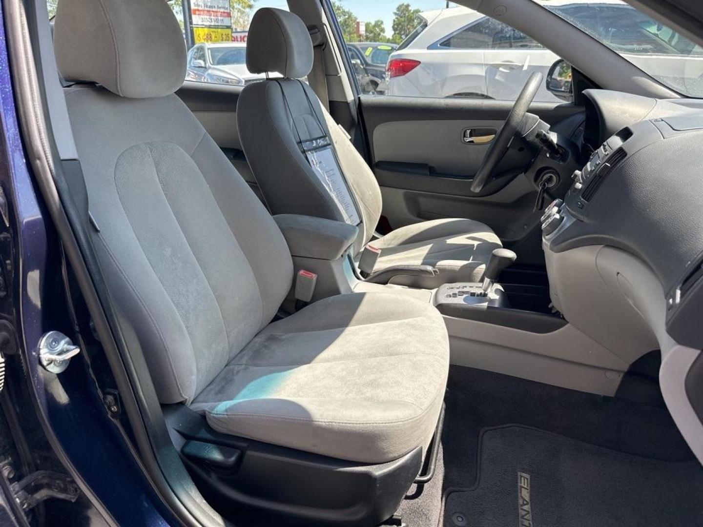 2010 Regatta Blue Pearl /Gray Hyundai Elantra GLS (KMHDU4ADXAU) with an I4 engine, Automatic transmission, located at 10890 W. Colfax Ave., Lakewood, CO, 80215, (303) 274-7692, 39.739914, -105.120132 - 2010 Hyundai Elantra<br><br>D1 Auto NEVER charges dealer fees! All cars have clean titles and have been inspected for mechanical issues. We have financing for everyone. Good credit, bad credit, first time buyers.<br><br>Please call Lakewood Location 303-274-7692 or Thornton 303-287-5511 to schedule - Photo#13
