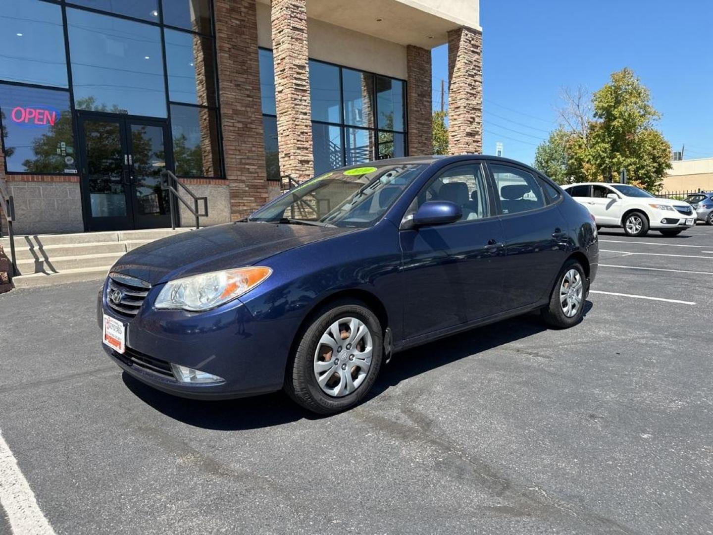 2010 Regatta Blue Pearl /Gray Hyundai Elantra GLS (KMHDU4ADXAU) with an I4 engine, Automatic transmission, located at 10890 W. Colfax Ave., Lakewood, CO, 80215, (303) 274-7692, 39.739914, -105.120132 - 2010 Hyundai Elantra<br><br>D1 Auto NEVER charges dealer fees! All cars have clean titles and have been inspected for mechanical issues. We have financing for everyone. Good credit, bad credit, first time buyers.<br><br>Please call Lakewood Location 303-274-7692 or Thornton 303-287-5511 to schedule - Photo#1