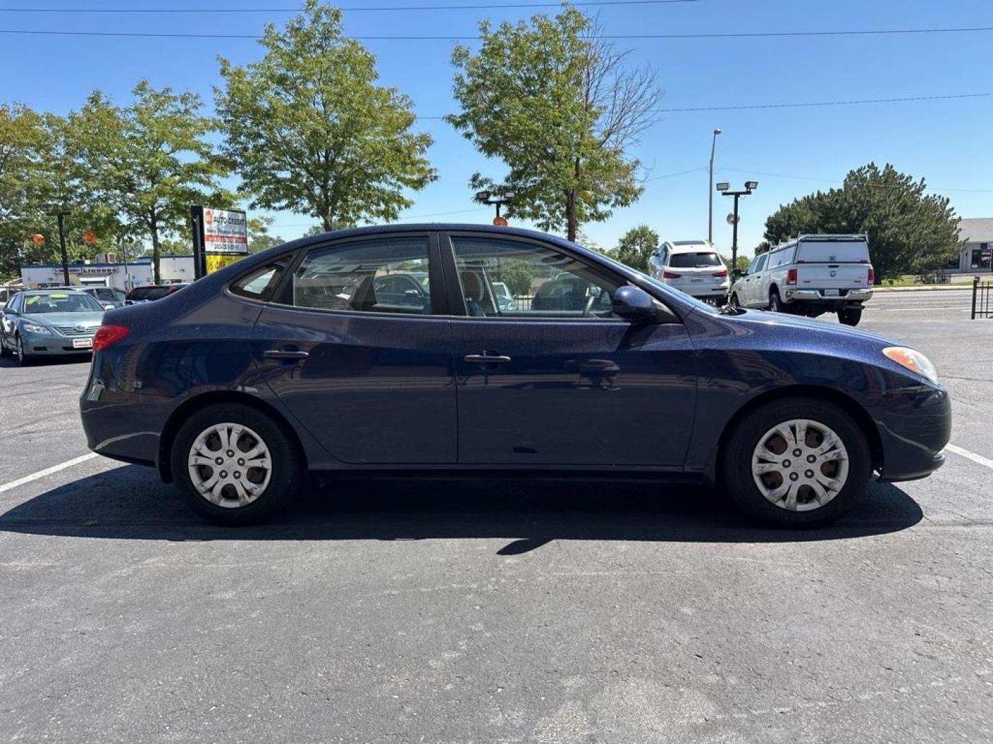 2010 Regatta Blue Pearl /Gray Hyundai Elantra GLS (KMHDU4ADXAU) with an I4 engine, Automatic transmission, located at 10890 W. Colfax Ave., Lakewood, CO, 80215, (303) 274-7692, 39.739914, -105.120132 - 2010 Hyundai Elantra<br><br>D1 Auto NEVER charges dealer fees! All cars have clean titles and have been inspected for mechanical issues. We have financing for everyone. Good credit, bad credit, first time buyers.<br><br>Please call Lakewood Location 303-274-7692 or Thornton 303-287-5511 to schedule - Photo#4