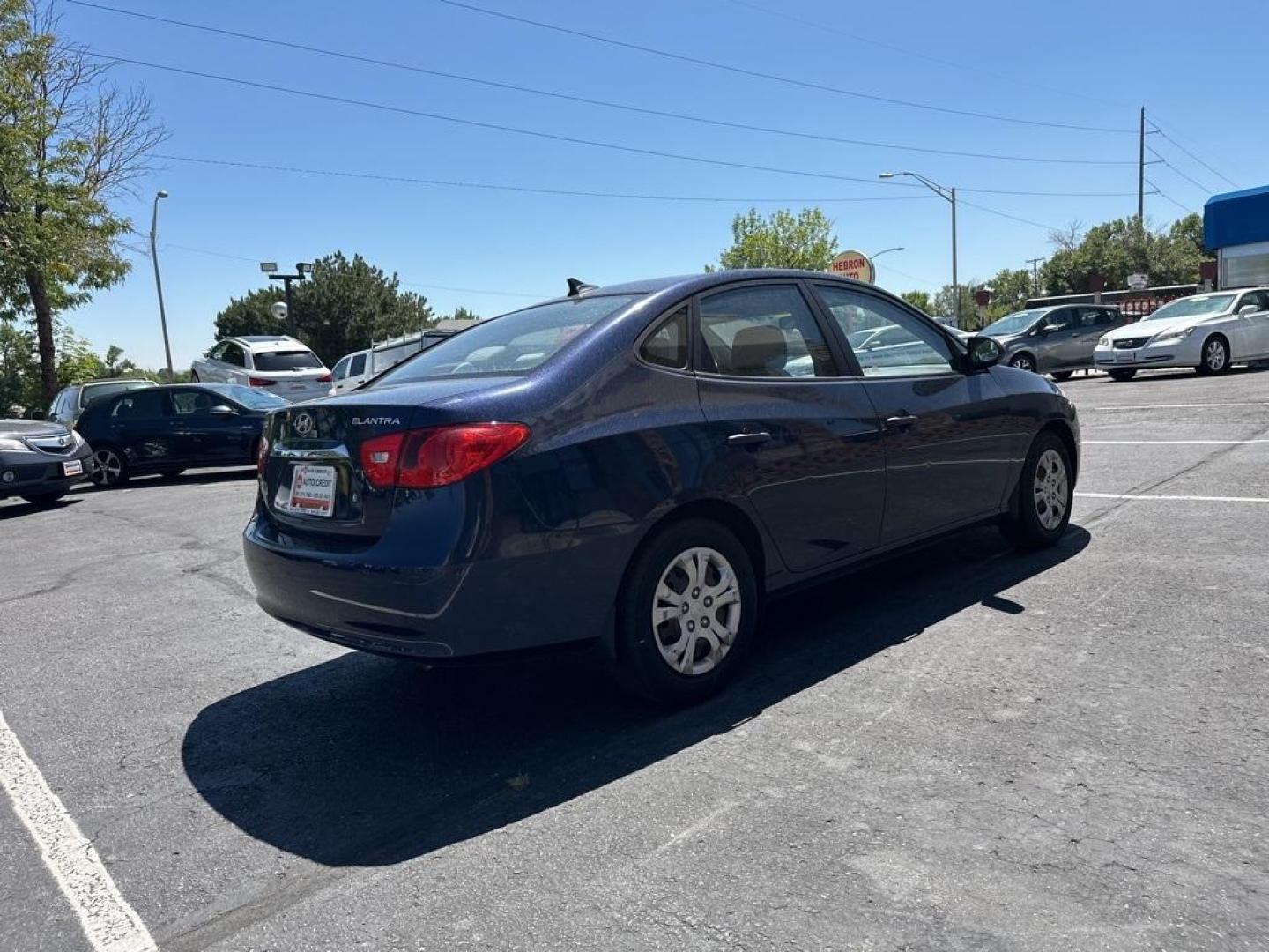 2010 Regatta Blue Pearl /Gray Hyundai Elantra GLS (KMHDU4ADXAU) with an I4 engine, Automatic transmission, located at 10890 W. Colfax Ave., Lakewood, CO, 80215, (303) 274-7692, 39.739914, -105.120132 - 2010 Hyundai Elantra<br><br>D1 Auto NEVER charges dealer fees! All cars have clean titles and have been inspected for mechanical issues. We have financing for everyone. Good credit, bad credit, first time buyers.<br><br>Please call Lakewood Location 303-274-7692 or Thornton 303-287-5511 to schedule - Photo#5