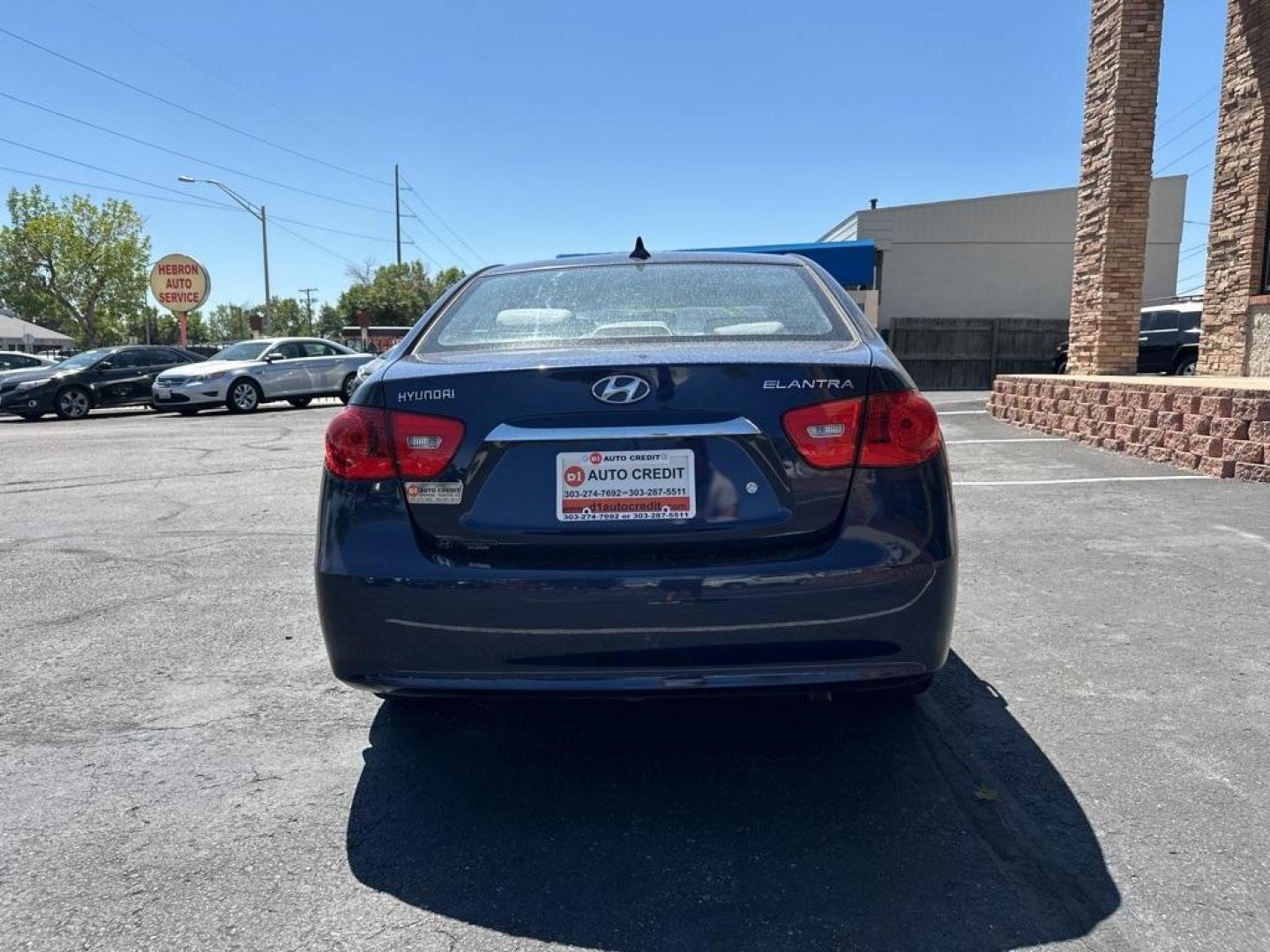 2010 Regatta Blue Pearl /Gray Hyundai Elantra GLS (KMHDU4ADXAU) with an I4 engine, Automatic transmission, located at 10890 W. Colfax Ave., Lakewood, CO, 80215, (303) 274-7692, 39.739914, -105.120132 - 2010 Hyundai Elantra<br><br>D1 Auto NEVER charges dealer fees! All cars have clean titles and have been inspected for mechanical issues. We have financing for everyone. Good credit, bad credit, first time buyers.<br><br>Please call Lakewood Location 303-274-7692 or Thornton 303-287-5511 to schedule - Photo#6