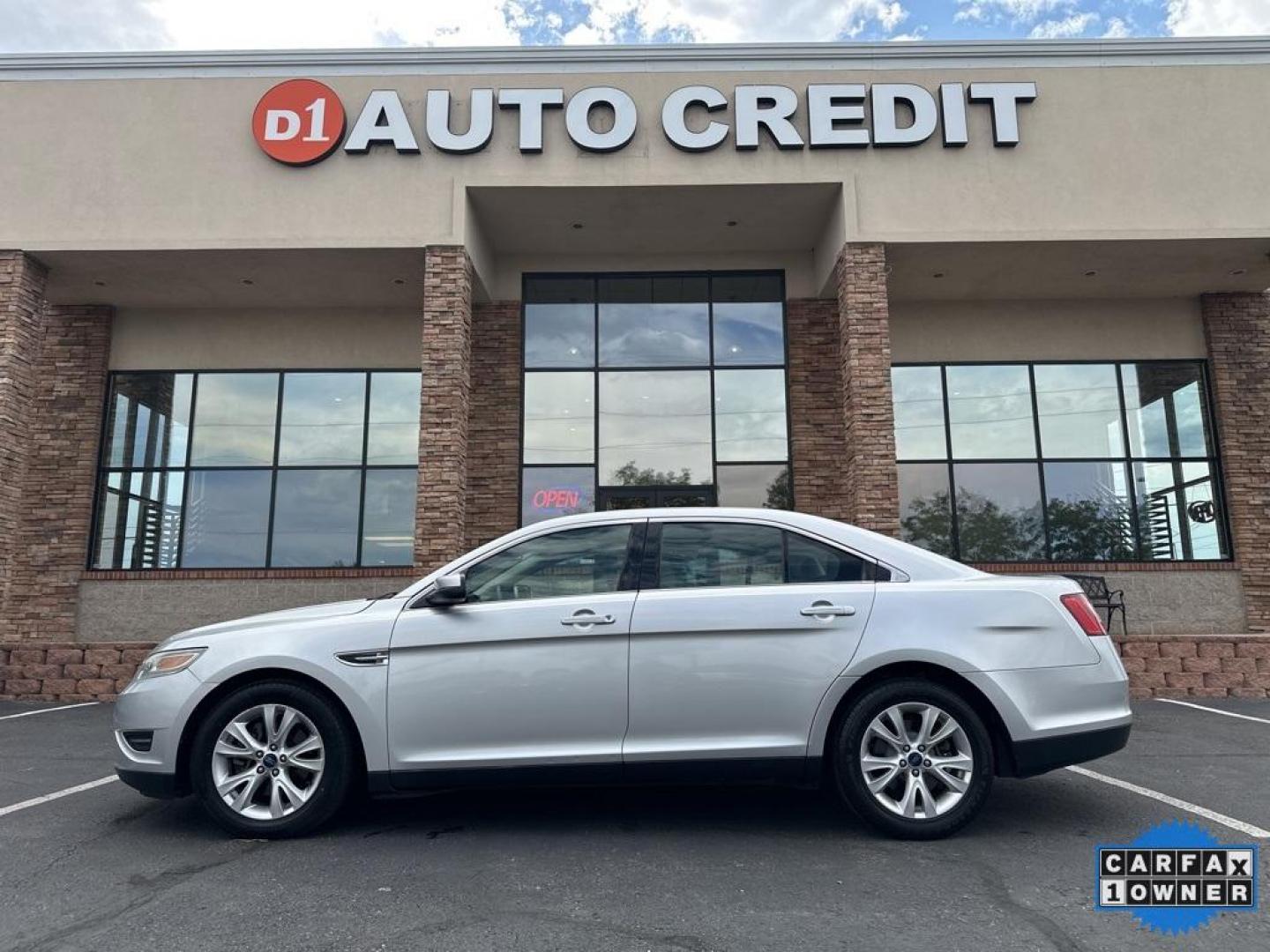 2011 Ingot Silver Metallic /Light Stone Ford Taurus SEL (1FAHP2EW4BG) with an Duratec 3.5L V6 engine, Automatic transmission, located at 10890 W. Colfax Ave., Lakewood, CO, 80215, (303) 274-7692, 39.739914, -105.120132 - 2011 Ford Taurus, One Owner, Clean Title and fully serviced in excellent condition inside and out! <br><br>All Cars Have Clean Titles And Are Serviced Before Sale., CarfaxOne Owner, No Accidents, All Books and Keys, New Tires, Backup Camera, Bluetooth/ With Bluetooth Audio, Power Seats, Non Smoker, - Photo#0