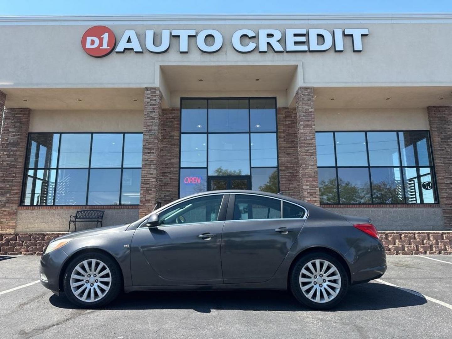 2011 Granite Gray Metallic /Ebony Buick Regal CXL (W04GS5EC6B1) with an ECOTEC 2.4L I4 SIDI DOHC VVT engine, Automatic transmission, located at 10890 W. Colfax Ave., Lakewood, CO, 80215, (303) 274-7692, 39.739914, -105.120132 - 2011 Buick Regal<br><br>D1 Auto NEVER charges dealer fees! All cars have clean titles and have been inspected for mechanical issues. We have financing for everyone. Good credit, bad credit, first time buyers.<br><br>Please call Lakewood Location 303-274-7692 or Thornton 303-287-5511 to schedule a te - Photo#0