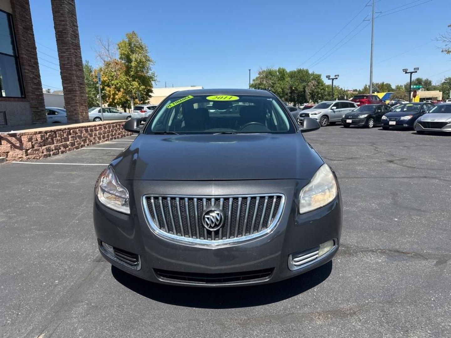 2011 Granite Gray Metallic /Ebony Buick Regal CXL (W04GS5EC6B1) with an ECOTEC 2.4L I4 SIDI DOHC VVT engine, Automatic transmission, located at 10890 W. Colfax Ave., Lakewood, CO, 80215, (303) 274-7692, 39.739914, -105.120132 - 2011 Buick Regal<br><br>D1 Auto NEVER charges dealer fees! All cars have clean titles and have been inspected for mechanical issues. We have financing for everyone. Good credit, bad credit, first time buyers.<br><br>Please call Lakewood Location 303-274-7692 or Thornton 303-287-5511 to schedule a te - Photo#2