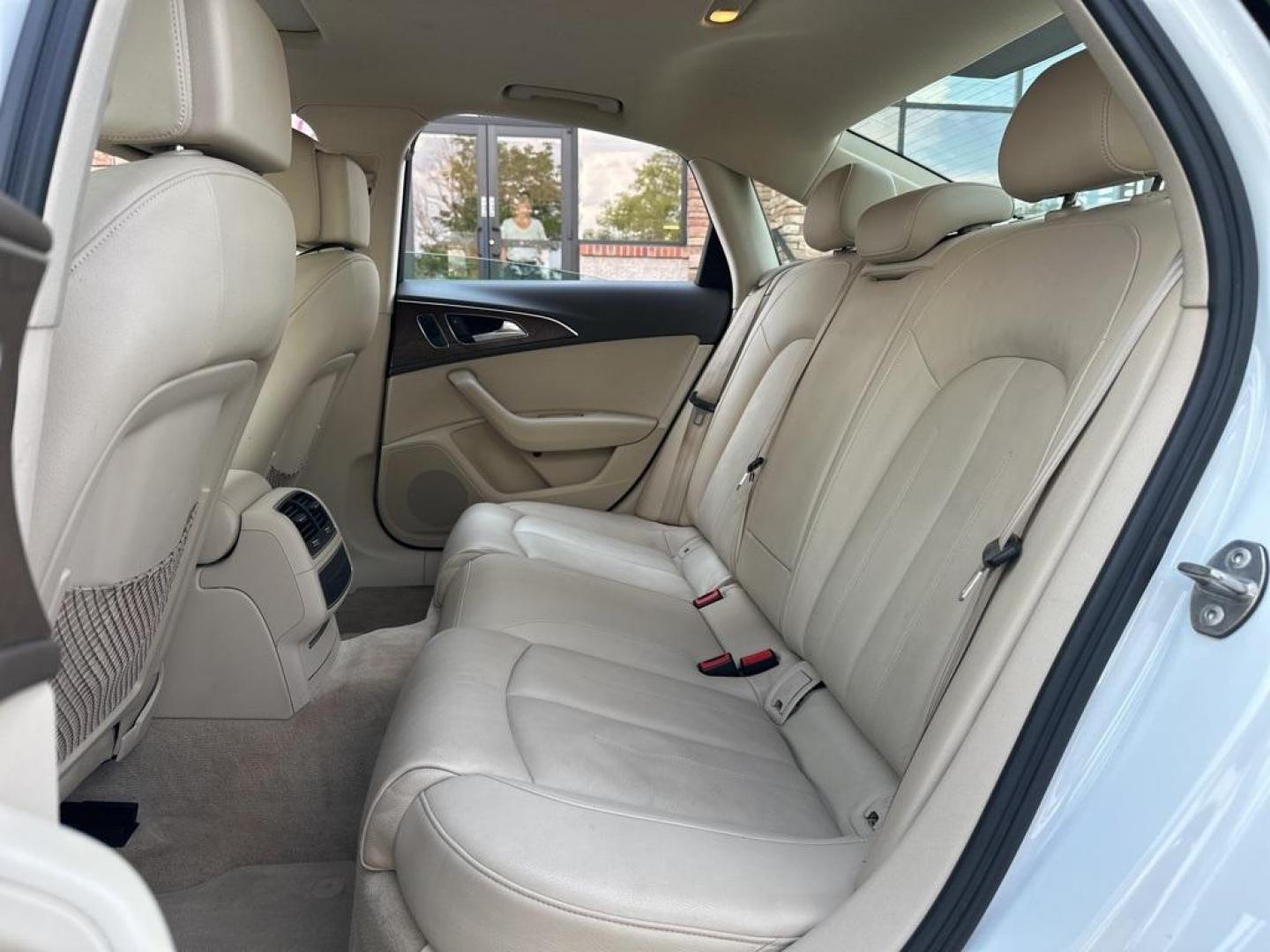 2016 Ibis White /Atlas Beige Audi A6 2.0T Premium Plus (WAUGFAFC4GN) with an 2.0L 4-Cylinder TFSI engine, Automatic transmission, located at 10890 W. Colfax Ave., Lakewood, CO, 80215, (303) 274-7692, 39.739914, -105.120132 - 2016 Audi A6 Premium Plus, Clean Title and fully serviced including new tires, brakes and more. This is a non smoker car and very clean. <br><br>All Cars Have Clean Titles And Are Serviced Before Sale., Clean Carfax, No Accident, Blind Spot Monitoring, Backup Camera, Heated Seats, Bluetooth/ With Bl - Photo#19